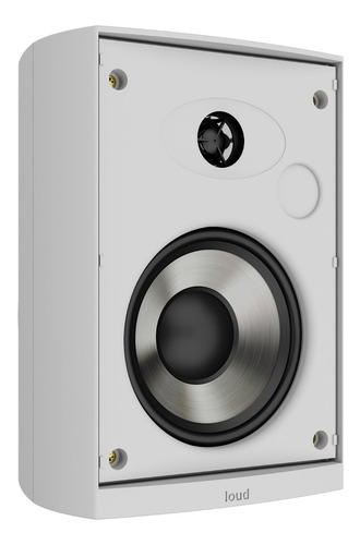 Imagem 2 de 5 de Caixas Acústicas Loud Audio Lb5-80 Branca