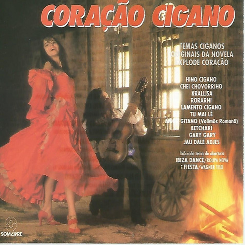 Cd - Coração Cigano - Temas Da Novela Explode Coração - 1995 (Usado)