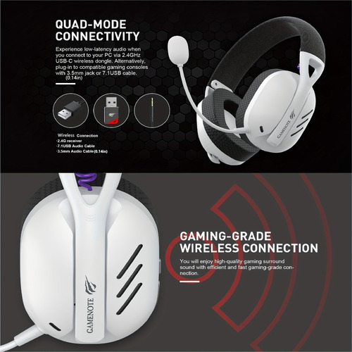 Havit, Auriculares Plegables Inalámbricos, Auriculares Supra