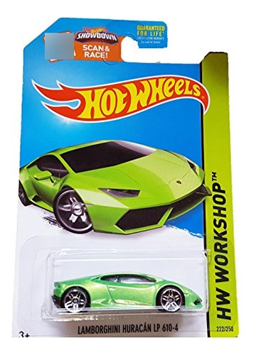 Hot Wheels, 2015 Hw Workshop, Lamborghini Huracan Lp Qm08b