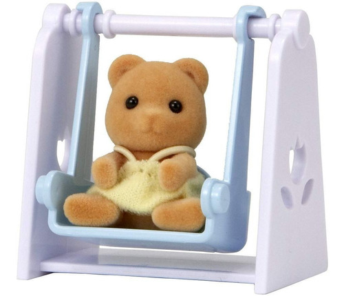 Sylvanian Families Oso De Peluche Con Columpio Juguete ®