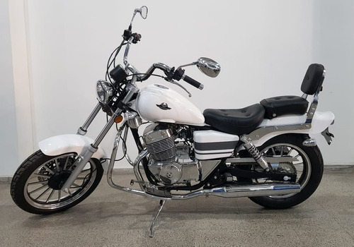 Custom 250-9 Inyección-blanca-rvm Jawa Argentina
