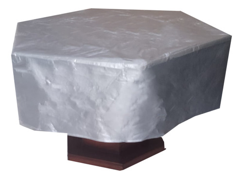 Funda Protectora Para Mesa Hexagonal. Impermeable, Anti Uv.