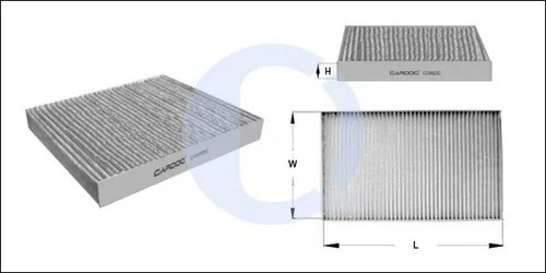 Filtro Cabina Aire Acondicionado Vw Fox Crossfox Spacefox