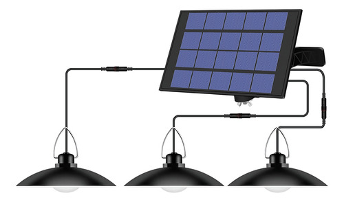 Lámpara Exterior Recargable Para Cobertizo Solar Para Patio