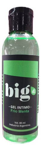 Gel Intimo Lubricante Saborizado Frio Mentol Drbig 80ml