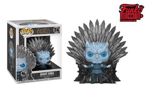 Game Of Thrones Night King On Throne #74 Funko Rct (Usado)