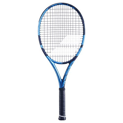 Babolat Pure Drive 107 Tennis Racquet - Strung Con 16g White