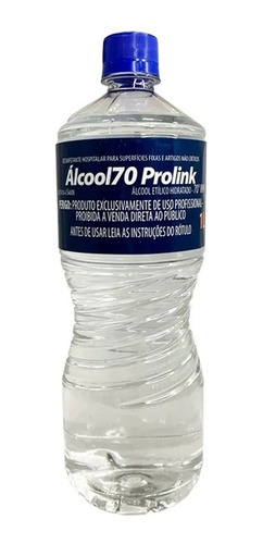 Álcool Hospitalar 70 % Liquido 1 Litro Pro Link