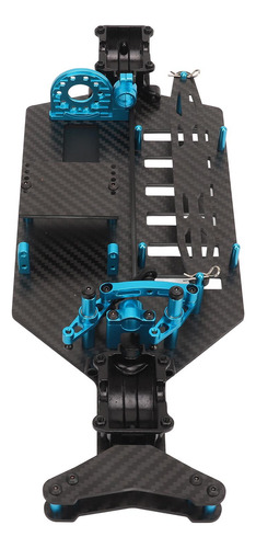 Chasis De Fibra De Carbono Para Coche Rc, Parte Inferior Rob