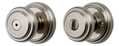 Baldwin Prestige Alcott Bedbath Knob En Niquel Satinado