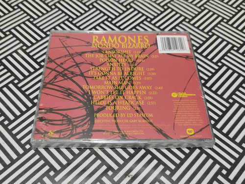 Ramones - Mondo Bizarro - Cd Cerrado Estándar (Usado)