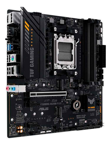 Placa Mãe Asus Tuf Gaming A620m-plus, Ddr5, Am5, Micro Atx