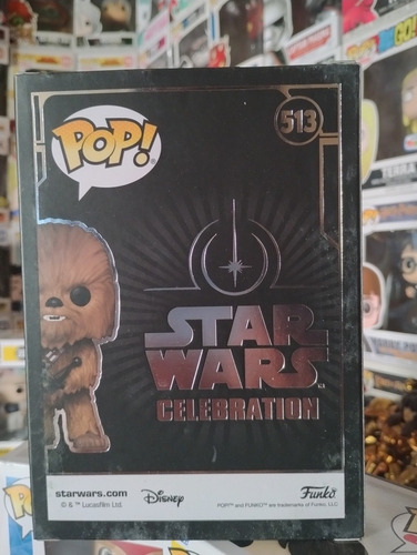 Funko Pop Chewbacca # 513 Funko 2022 Galactic Convention (Usado)