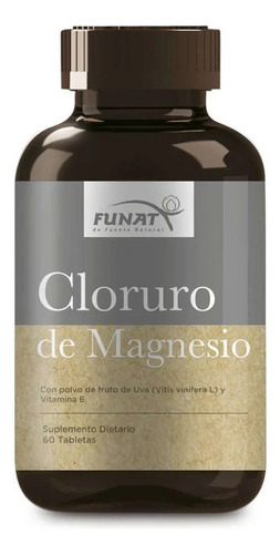 Cloruro De Magnesio 60 Tab - Unidad a $300