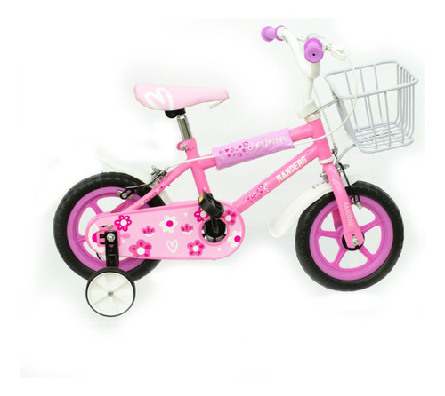 Bicicleta Para Niño Rodado 12 Color Rosa  Marca  Randers  Mg