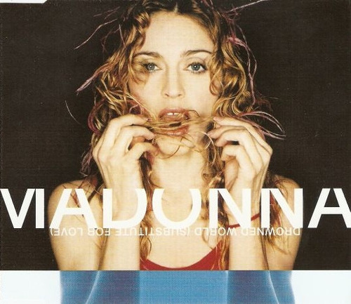 Cd Single Madonna Drowned World (substitute For Love) (franc