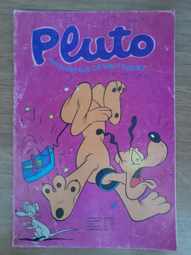 Cómic Pluto Número 65 Editora Pincel Tucumán Edicol 1980