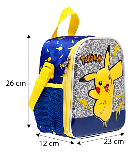 Lonchera Infantil The Pokemon Company 4 L Azul Azul