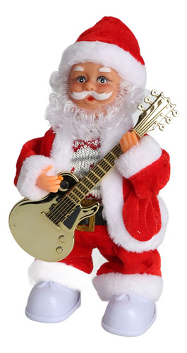 Decoraciones Navideñas Tocando La Guitarra Old Man