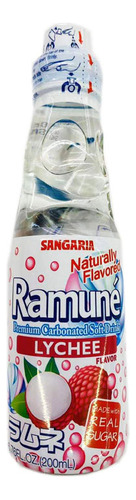 Bebida Japonesa Ramune Sabor Lychee 200ml Gasificada