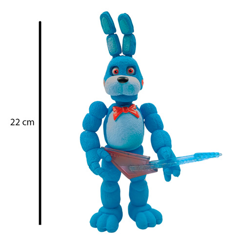 Figura Bunny Azul Five Night's At Freddys Luz Accesorios