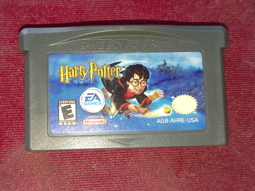 Harry Potter Sorcere Stone ( Gameboy Advance Gba Sp ) 10v^o^ (Usado)
