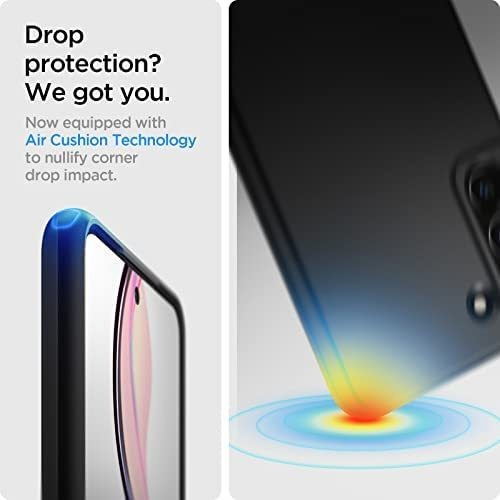 Imagen 5 de 7 de Funda Spigen Thin Fit Para Galaxy S21 Fe - Negro