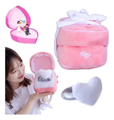 Pink Creative Ring Box  Juguete De Peluche  Regalo Sorpresa