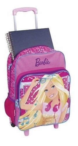 Mochila De Rodinhas Barbie Mochila Barbie Rodinhas Cor Rosa