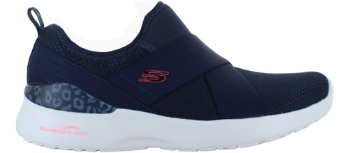 Skechers Tenis Slip On Sport Fitness Gym Ligero Mujer 88249