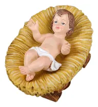 Comprar Estatua Del Niño Jesús En El Pesebre Estatuilla Del Niño Jes
