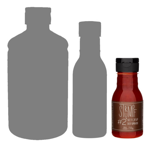 Imagem 2 de 2 de Ketchup #2 Defumado Strumpf 210g