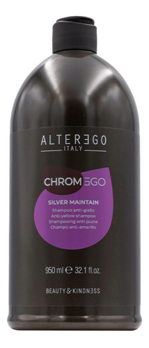 Shampo Matizante Alter Ego Silver Maintain 950ml Rubios 