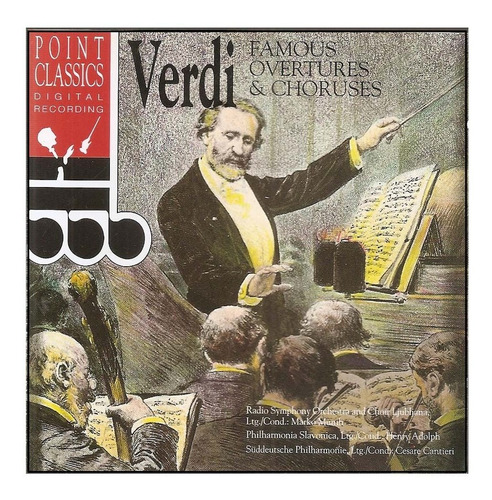 Cd Verdi Famous Overture & Choruses 