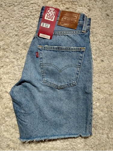 Short Levi's Para Mujer 501 Clásico, Talla 25 (312)