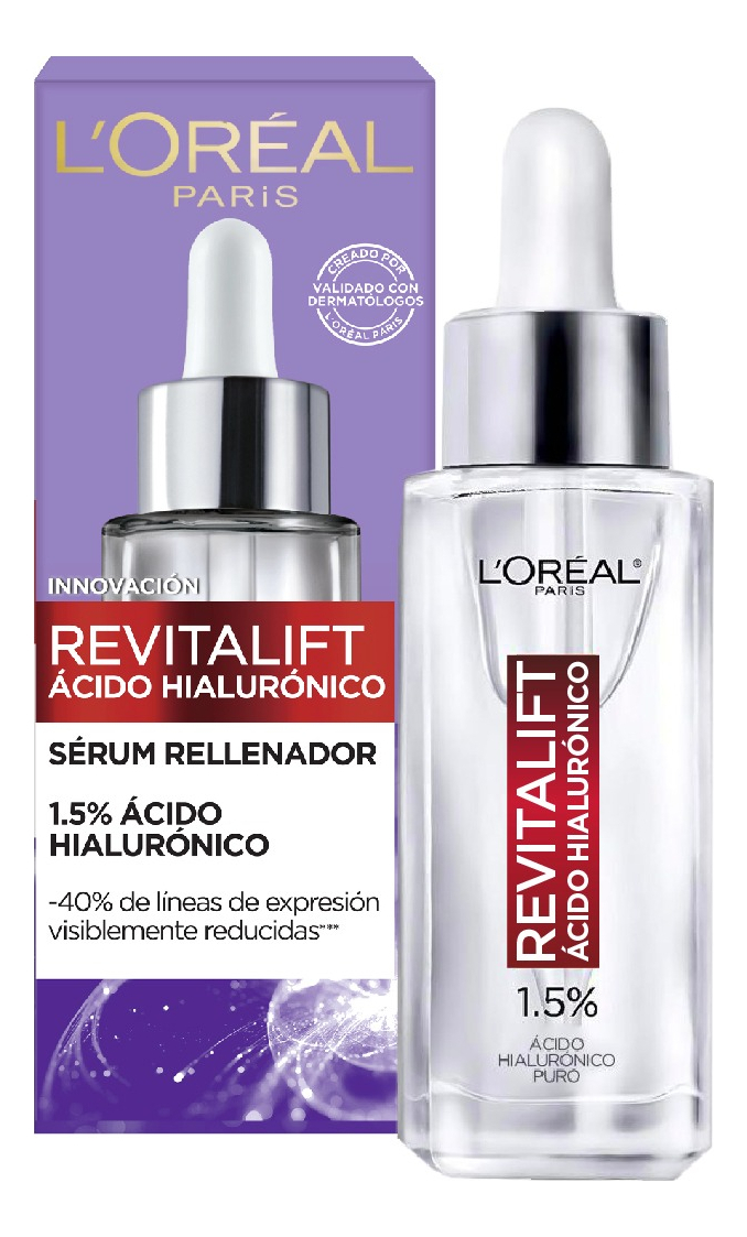 Sérum Facial L'oreal Revitalift Con Ácido Hialurónico - 30ml