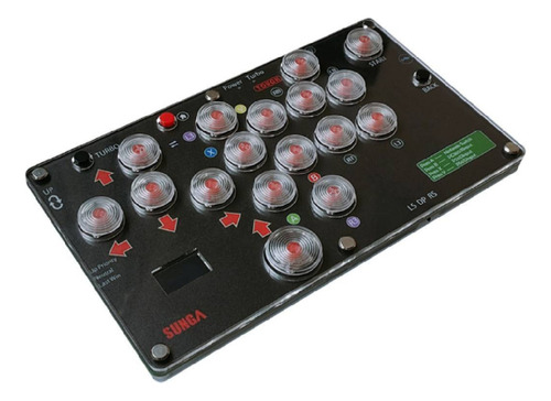 Street Fighter 6 Mini Hitbox Para Ps4, Versión 17 K