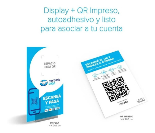 Posnet Inalambrico Mercado Pago Kit Point Mpos + Código Qr