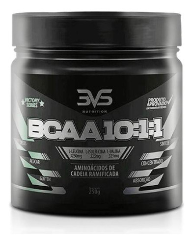 Bcaa 3vs Nutrition 10:1:1 Sabor Uva 250 G