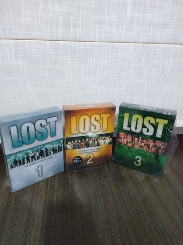 Temporadas 1 2 Y 3  De Lost 21 Discos Dvd Con Bonus Y Mas 