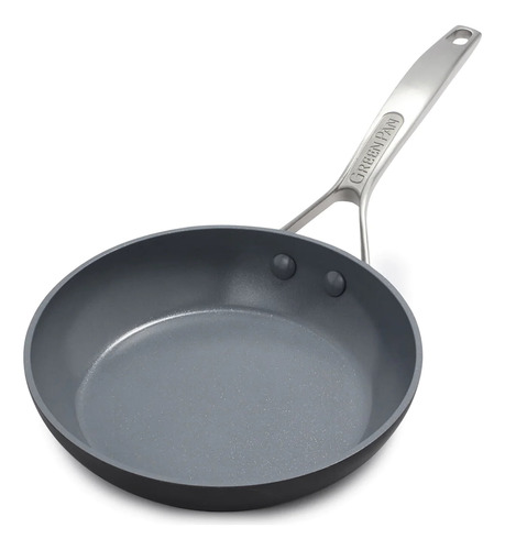 Sartén Greenpan 10'' Antiadherente De Cerámica Color Gris