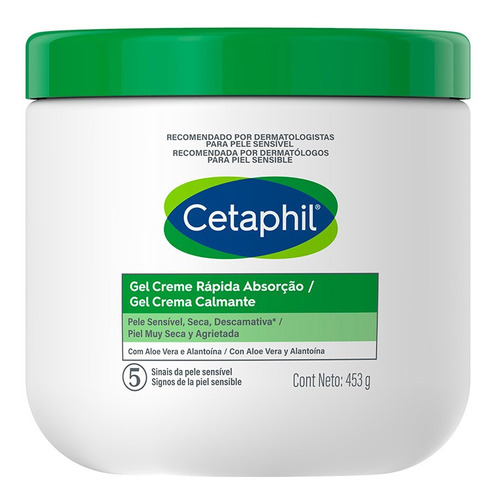 Gel Crema Calmante Piel Seca Y Sensible Cetaphil 453gr