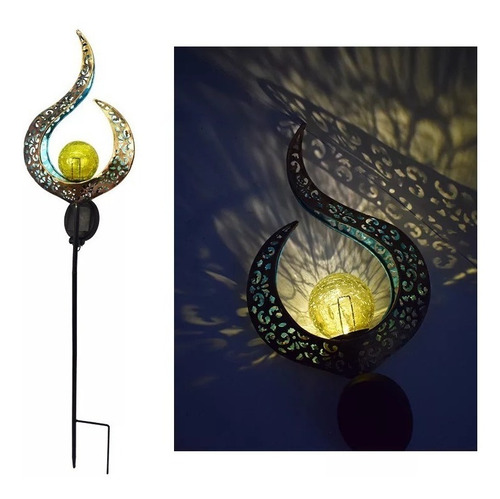 Pack 2 Regadera Solar Led Hada Decorativa Impermeable