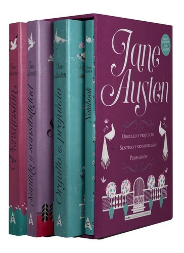 Pack Jane Austen - Prejuicio + Sensibilidad + Persuasión