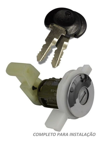 Imagem 5 de 5 de Cilindro Porta Clio 1999 A 2012 Dianteira Direito Com Chave