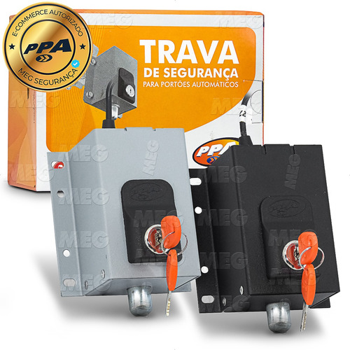 Trava Eletromagnética Ppa Dog Steel Custom Portão Eletrônico