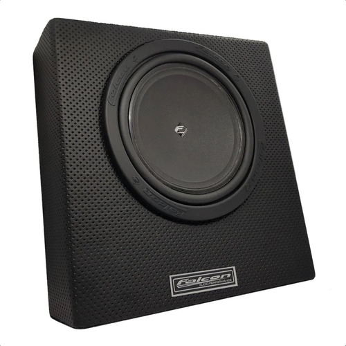 Caixa Amplificada Automotiva Slim 200 Wrms Subwoofer 8 Pol