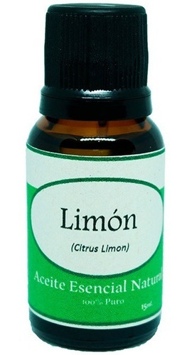 Limon Aceite Esencial Natural 15ml Puro Aromaterapia Difusor