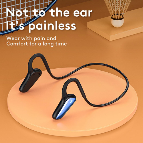 L Auriculares Inalámbricos De Conducción Ósea Azules